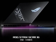 華碩專門店 最新2025電競 ROG Asus ROG STRIX SCAR G16- G635LR Intel Ultra 9 -275HX/RTX5080/RTX 5090/16" MiniLED