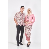 BATIK COUPLE SET MATCHING SEDONDON BAJU RAYA KURUNG MURAH 2020 MAYA