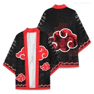 ◑❉Naruto Naruto Akatsuki Red Cloud Cloak4Z+i B+fd