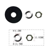 Clock Accessories Gasket Nut Rubber Ring Wall Clock Clock Quartz Clock Assembly Fixed Quartz Clock C