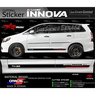 TOYOTA STREET.CARS Sticker Kijang Innova AN40TOYOTA Kijang Innova Accessories