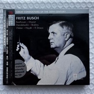 Fritz Busch 2x CD 全新未開 原裝2002 EMI歐洲版 Best Box Set Mozart Brahms Beethoven Richard Strauss Weber Hayd