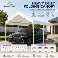 Canopy 10-20FT Gazebo Tent Camping Tent  Heavy Duty Car Canopy Canopy Garage Party Tent 3*3M Black