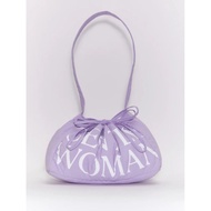 GENTLEWOMAN DUMPLING BAG : PURPLE PLUM