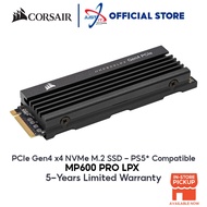 CORSAIR MP600 PRO LPX 500GB / 1TB / 2TB NVME PCIE GEN 4.0x4 2280 M.2 SSD (*PS5 Compatible)