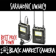 [BMC] Saramonic UwMic 9 Dual Digital UHF Wireless Lavalier System (TX+TX+RX) 2 Transmitter 1 Receive