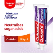 Colgate Sugar Acid Neutraliser Cool Mint Toothpaste (225g x 2)
