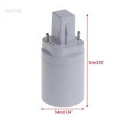 【3C】 G24 to E27 Socket Base Screw LED Lamp Halogen Light Bulb Adapter Converter