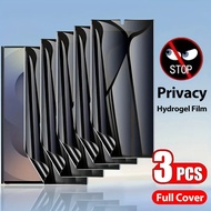 3Pcs Matte Frosted Hydrogel Film For Samsung Galaxy F70e F56 F36 F17 F07 Anti Blue Light Anti Spy Pr