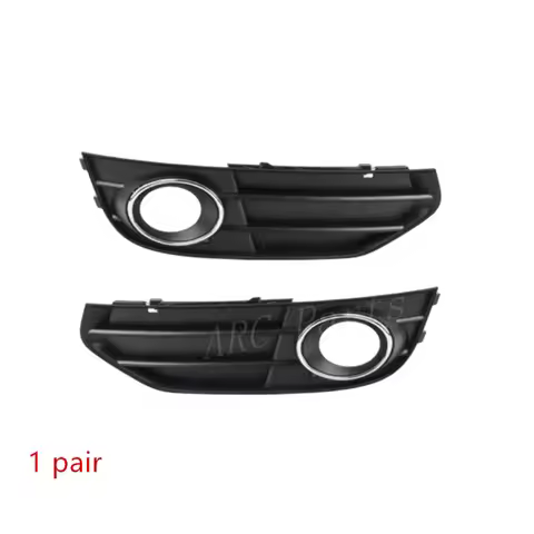 Car Front Lower Bumper Grille Fog Light Grilles Cover For Audi A4 Allroad B8 Quattro 2010 - 2016 8K0