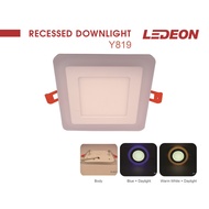 LEDEON Y819 Recessed Downlight (12W+6W) 6500K -  6 months warranty