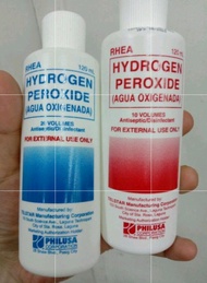 RHEA Hydrogen Peroxide (Agua Oxinada) 120 ml, 500 ml, 1000 ml