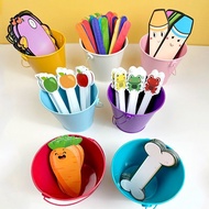 Teaching tools Rewritable Lottery Cards Student Name Blank Lottery Bucket English Classroom Manageme