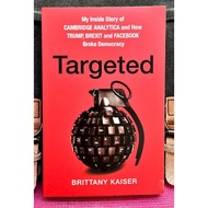 《LIKE-NEW》B. Kaiser-TARGETED: My Inside Story of Cambridge Analytica And How Trump, Brexit And Faceb