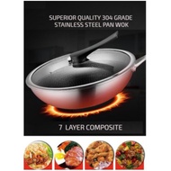 Frying Pan Honeycomb Wok 32cm