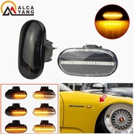 2Pcs Led Dynamic Side Marker Turn Signal Light Sequential Blinker For HONDA Prelude CRX S2000 Integr