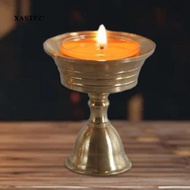 [Xastpz1] Ghee Lamp Butter Holder Auspicious Oil Lamp for Dining Parties