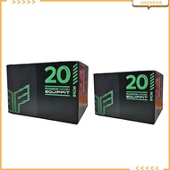 [Ususexa] 3 in 1 Plyometric Jumping Box Multifunction Training Tool Jump Training Box Step up Box fo
