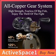 {August in New} Fishing Reel Baitcasting DC Electronic 7.1:1 8kg 5+1 BB Bass Cast Smooth BS5200