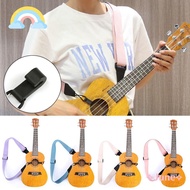 JUNE Ukulele Strap 7 colors Sling With Hook Nylon Adjustable Belt