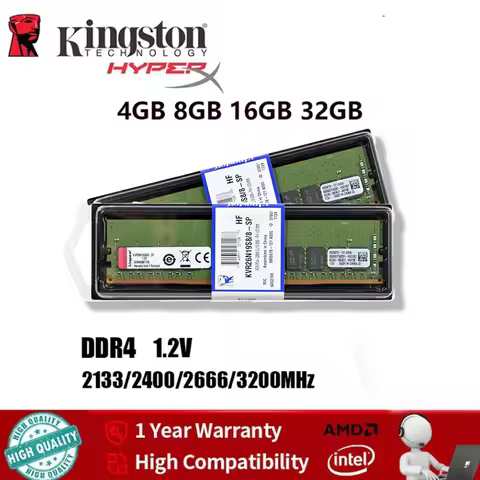 DDR4 memory Kingston PC4 RAM DDR4 4GB 8GB 16GB 2133/2400/2666/3200MHz UDIMM 288Pin Computer game mem
