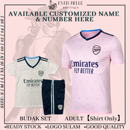 VG2 518/219 Unisex Logo Sulam Baju Jersey Arsenal Football Team Dewasa/Budak Set | Jersi Bola Sepak Malaysia Family Set( Hot Item 2023 )