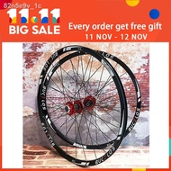 ✟○BUCKLOS Bicycle Wheelset 26 27.5 29 Mountain Bicycle Wheel QR TA Hub Front Rear MTB Wheel Set Bike