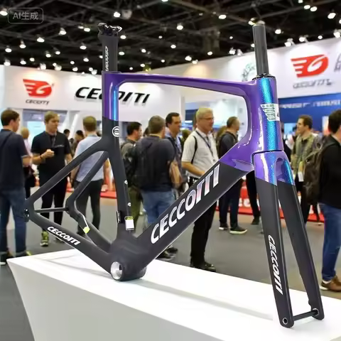 CECCOTTI Full hidden Cable Road Bike CarbonFrame Disc Brake Aero Bicycle Frameset Fast delivery DPD