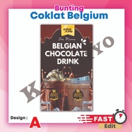 Bunting Air Coklat Belgiun | KAWAIIYO