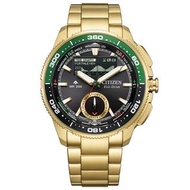 CITIZEN Promaster Marine Wave Tracker JV3002-51E Black Dial Chronograph Watch