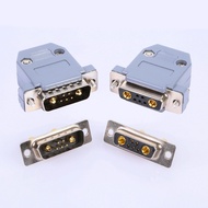 Pure Copper D-Type Plug 7W2 Welding Head 7-Pin Connector 40A 20A High Current Butt Connector Male He