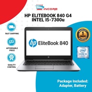 HP EliteBook 840 G4 - Intel I5-7300u / 8GB DDR4 Ram / 256GB SSD I5 7th Gen Budget Laptop Notebook Murah