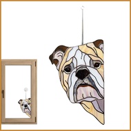 Window Sun Catcher 2D Acrylic Dog Themed Wall Sun Catcher Garden Decor Ornament Stained Handmade Dog