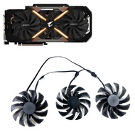 Cooling Fan 95mm 4pin T129215BU PLD10015B12H For GIGABYTE AORUS  GTX1070 1080 1080 Ti Xtreme Edition