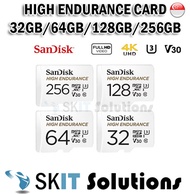 SanDisk High Endurance Memory MicroSD Micro SD Card Car Camera Dash Cam CCTV Video 32 / 64/128/256GB