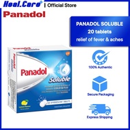 Panadol Soluble For Relief of Fever &amp; Aches 20 tablets