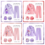 Kids Pajamas Baby Pajamas Baju Tidur Perempuan Baju budak perempuan baju tidur budak murah baju kelawar sleepwear