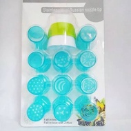 Plastic russian tip Plastic russian syringe plus nozzle connector