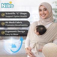 NIKO Breathable Baby Carrier Wrap Newborn Sling Ergonomic Infant Front Carry Comfortable Baby Holder