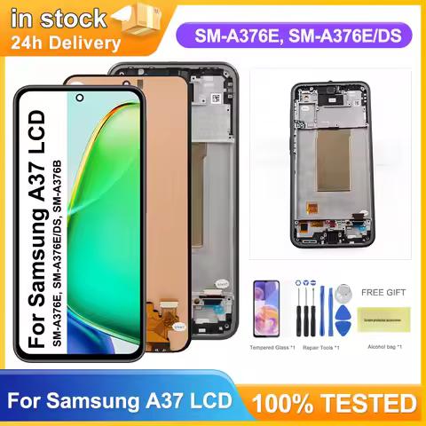 OLED For Samsung A37 LCD Display Touch Screen Digitizer Assembly For Samsung A37 5G 5G A376E A376B A