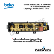 （1~2 day delivery）BEKO WASHING MACHINE WTL70019G WTL90019G WTL11019G WTL11019S WTL12019G WTL8019GLS2