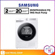 Samsung 9KG Heat Pump Dryer DV90T6240LH/FQ/ DV90T6240LHFQ / 9kg DV90T8240SX AI Control /LG 10KG RH10