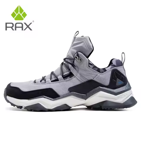 Rax Hiking Shoes New Men Shoes Waterproof Hiking Shoes Outdoor Hiking Fishing Shoes Wear-Resistant W