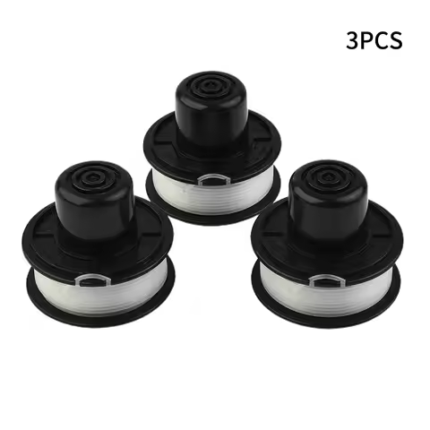 3Pcs Trimmer Heads For Black & Decker A6226 GL250 GL310 GL360 Bump Feed Spool Grass Weeds Trimmer He
