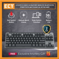 Logitech K855 Signature Wireless Bluetooth Tenkeyless Mechanical Keyboard with 36 Months Battery - G