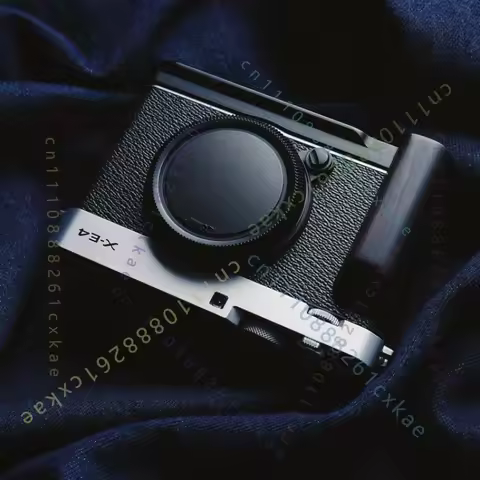 Wooden Hand Grip With Aluminum Alloy Base Vintage Camera Accessory For Fujifilm XE4 Mirrorless Camer