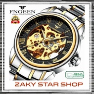 Jam Tangan Pria mechanical automatic FNGEEN 8866 Luxury