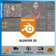 [PC SOFTWARE] Blender v3.41 2023 PC Digital Download Windows Lifetime