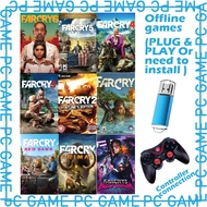 Far Cry 6 5 4 all game PC GAME Offline (PLUG & PLAY Or need to install) & digital game data download