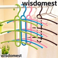 WISDOMEST Clothes Hanger Anti-skid 3 Layer Fishbone Space Saver